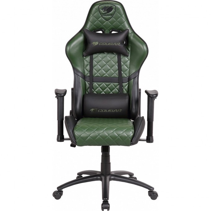Кресло компьютерное игровое COUGAR ARMOR ONE X BLACK-GREEN ARMOR One-X Кресло компьютерное игровое COUGAR ARMOR ONE X BLACK-GREEN ARMOR One-X